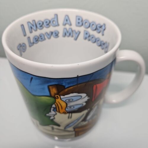 Primary image for The Disney Store Donald Duck Oversized Lg Ceramic Coffee Cup Mug I Need A Boost