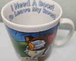The Disney Store Donald Duck Oversized Lg Ceramic Coffee Cup Mug I Need ... - $17.71