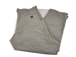 Carhartt Pants Mens 44/32 Loose Fit Tan Cargo Carpenter Canvas Workwear ... - $458.01 MXN