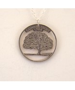 Connecticut - Cut-Out Coin Jewelry/Pendant - £16.97 GBP