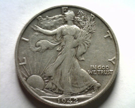 1942-S Walking Liberty Half Very FINE/EXTRA Fine+ VF/XF Very FINE/EXTREMELY Fine - $19.00