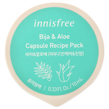Capsule Recipe Pack Mask - Bija and Aloe by Innisfree for Unisex - 0.33 ... - $6.49