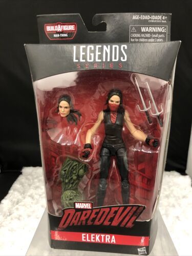 Marvel Legends ELEKTRA 6” Figure Man-Thing BAF Wave Hasbro Netflix 2017 - $49.99