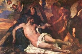 Weeping Christ by Anthony Van Dyck - Art Print - £17.20 GBP+