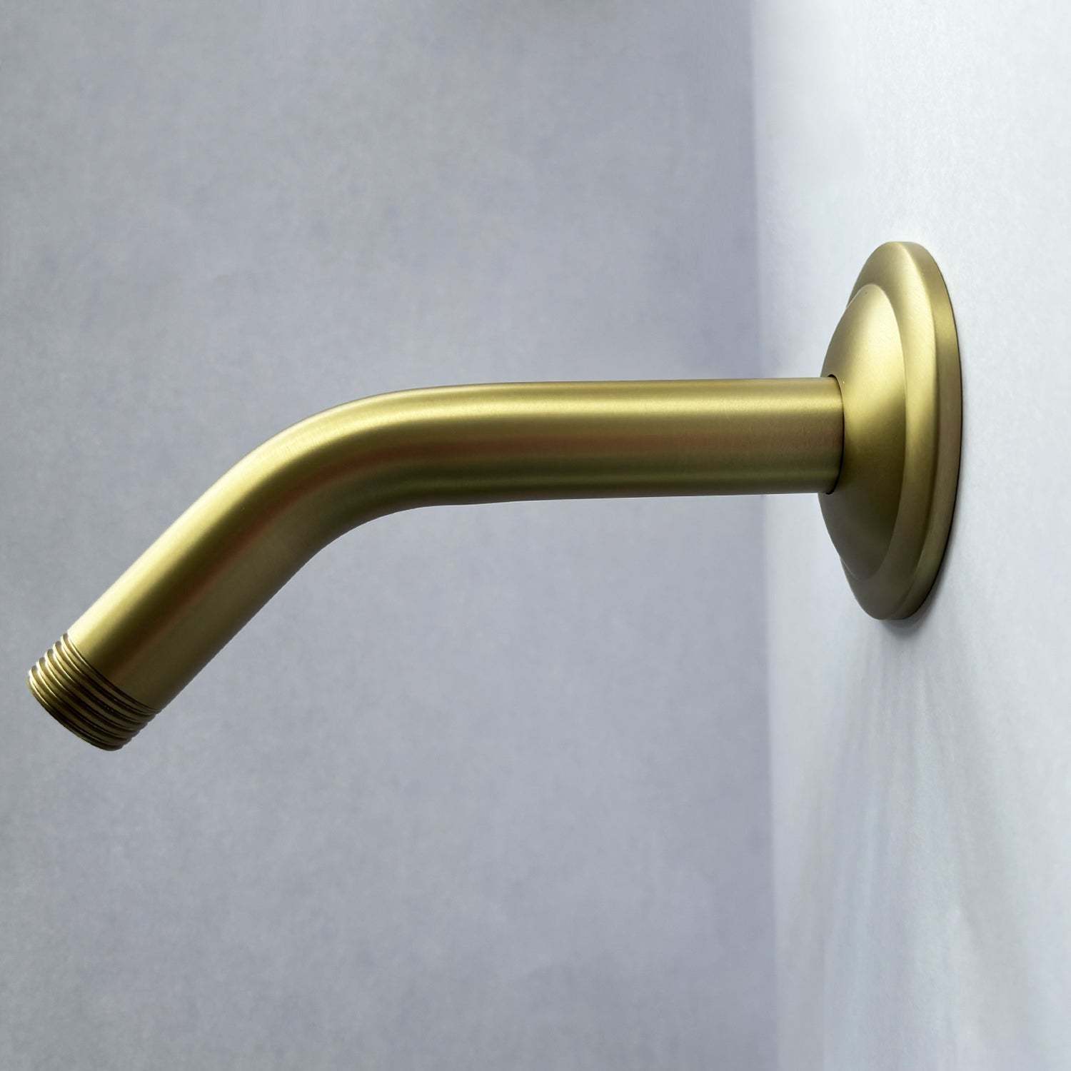 Rain Shower Arm: 1/2&quot; NPT, Flange &amp; Extension - $52.99