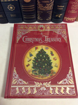 A Christmas Treasury - New sealed leather-bound - Dickens, Alcott, Baum, Carroll - £38.55 GBP