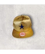 Dallas Cowboys New Era 9Fifty Snapback NFL Hat Cap Gold Blue Star RARE! - $4,449.91 MXN