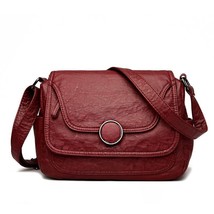 Soft Women Handbag Zipper Closure Classic Lady Crossbody Messenger Shoul... - $40.99