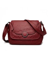 Soft Women Handbag Zipper Closure Classic Lady Crossbody Messenger Shoulder Bag - $40.99