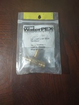 Watts WaterPex 1/2&quot; X 3/8&quot; X 3/8&quot; Barb Tee Brass - £14.93 GBP