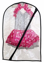 Dance Costume Bag - Children&#39;s Garment Bag for Dance - Clear - Small - £7.15 GBP