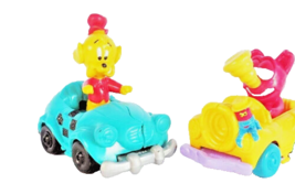 VINTAGE Disney Bonkers JITTERS TAXI 3&quot; Plastic TOY ACTION FIGURE Burger ... - $14.85