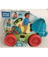Mega Blocks Elephant Parade learn play Building Kit 25 Piece Toddler Pul... - £20.33 GBP