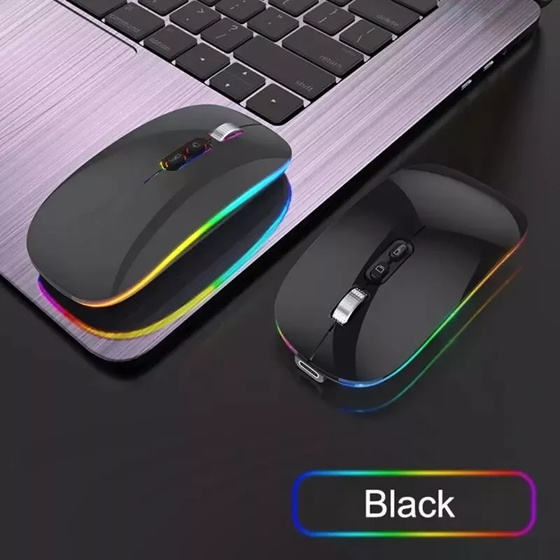 Play Mode Bluetooth Wireless Mouse with One-Click Desktop Function Type-C Rechar - £35.17 GBP
