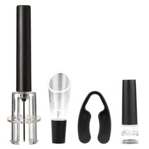 Brentwood Air Pump Wine Bottle Opener with Foil Cutter, Vacuum Stopper, ... - $49.66