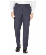 Lauren Ralph Lauren Mens Ultra-Flex Stretch Dress Pants Mini Check Navy/... - £37.75 GBP