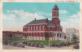 Lawrenceville Illinois IL Court House 1940 Salem Pierce City MO Postcard C38 - £2.34 GBP