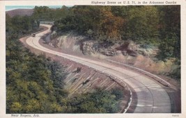 Rogers Arkansas AR Highway Scene U. S. 71 Ozarks Postcard A27 - £2.39 GBP