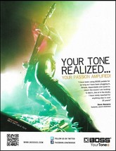 Jane&#39;s Addiction Dave Navarro Boss Guitar Effects Pedal ad 2012 advertisement - £3.38 GBP