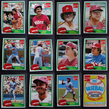 1981 Topps Coca-Cola Phillies Baseball Cards Complete Your Set U Pick 1-11 - £0.77 GBP