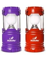 MalloMe Camping Light Portable Camping Lantern Set, Battery Operated... - £12.99 GBP