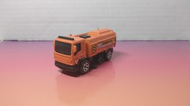 2006 Matchbox MBX Street Cleaner Orange Yellow #3 - $3.95