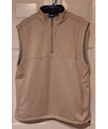 Ping Collection Golf Vest Mens Sz L Fleece Insulated 1/4 Zip Performance... - £20.54 GBP