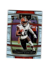 2021 Panini Select Concourse Silver Prizm Sp Rc Anthony Schwartz Browns #70 - £2.33 GBP