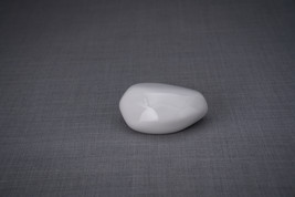 Handmade Mini Keepsake Urn &quot;Palm Stone&quot; - White | Ceramic - £86.78 GBP+