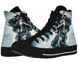Motocross Artwork Affordable Canvas Casual Shoes - $39.47+