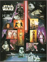 4143, Star Wars 30th Anniversary Sheet of 15 - 41 Cent Stamps - Stuart Katz - £14.38 GBP