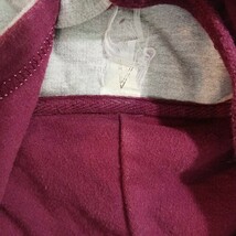 Panthers Men's Gray & Red Long Sleeve Drawstring Hoodie Pullover Sweatshirt XL image 3