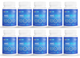 10 Pack Mag Relief, supports muscle function &amp; relaxing-60 Tablets x10 - £221.39 GBP