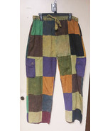 XL  Lightweight Cotton Stonewash Patchwork Cargo Pants  #XL2  Unisex - $62.90 CAD