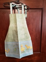 Child/Youth Lined Cotton Apron with pockets - Cute Baby Ducks! SM (2T - 4T) - $12.99