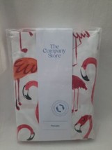 The Company Store Full - Double Size Sheet Set ~ Flamingo Print ~ NIP - $54.40