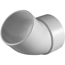 CHARLOTTE PIPE &amp; FOUNDRY PVC013230600HA PVC/DWV 45 DEG STREET ELBOW - $18.98