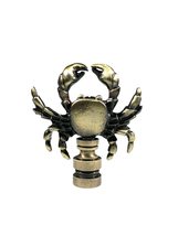 Royal Designs, Inc. Decorative Crab Lamp Finial, F-5081AB-1, Antique Brass - $24.70