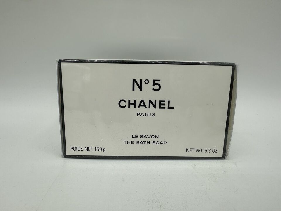 CHANEL No 5 Le Savon BATH SOAP Bar 5.3 Oz 150g Full Size, New & Factory Sealed - $62.88