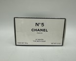 CHANEL No 5 Le Savon BATH SOAP Bar 5.3 Oz 150g Full Size, New &amp; Factory ... - $62.88