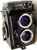 Yashica Mat-124G 6x6 TLR Film Camera 80mm f/3.5 Lens - works good - $325.25