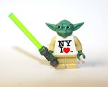 Yoda in New York shirt Star Wars Custom Minifigure - £3.45 GBP