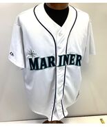 Vintage Bret Boone Seattle Mariners Majestic Mens White Home Jersey Sz X... - $1,265.74 MXN