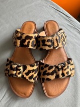 Sarto by Franco Sarto Animal Print Sandals SZ 6.5 - $38.61