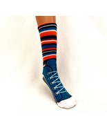 6 Pairs Men&#39;s Sneakers Novelty Couch Socks, Non-Slip Soles, One Size Fit... - $26.73 CAD