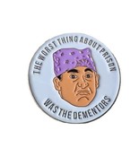 New! The Office, Prison Mike Enamel Pin; Funny Prison Dementors Quote Me... - $6.00