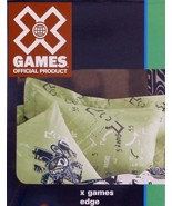 X GAMES MOTOCROSS EDGE TAUPE  PILLOW SHAM BEDDING NEW - €14,60 EUR