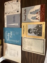 Lot of 7 Gospel Music Sheets including Elvis Presley - £10.00 GBP