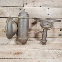 Vintage Brass Wall Mount  Arm Lamp Needs Rewired - £78.85 GBP