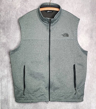 The North Face Apex Canyonwall Windwall Full Zip Vest Mens XXL Heather Gray - £43.83 GBP